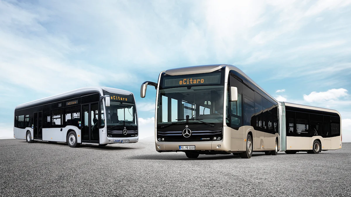 Mercedes-Benz eCitaro elektrikli otobüs Hamburg'a geliyor!