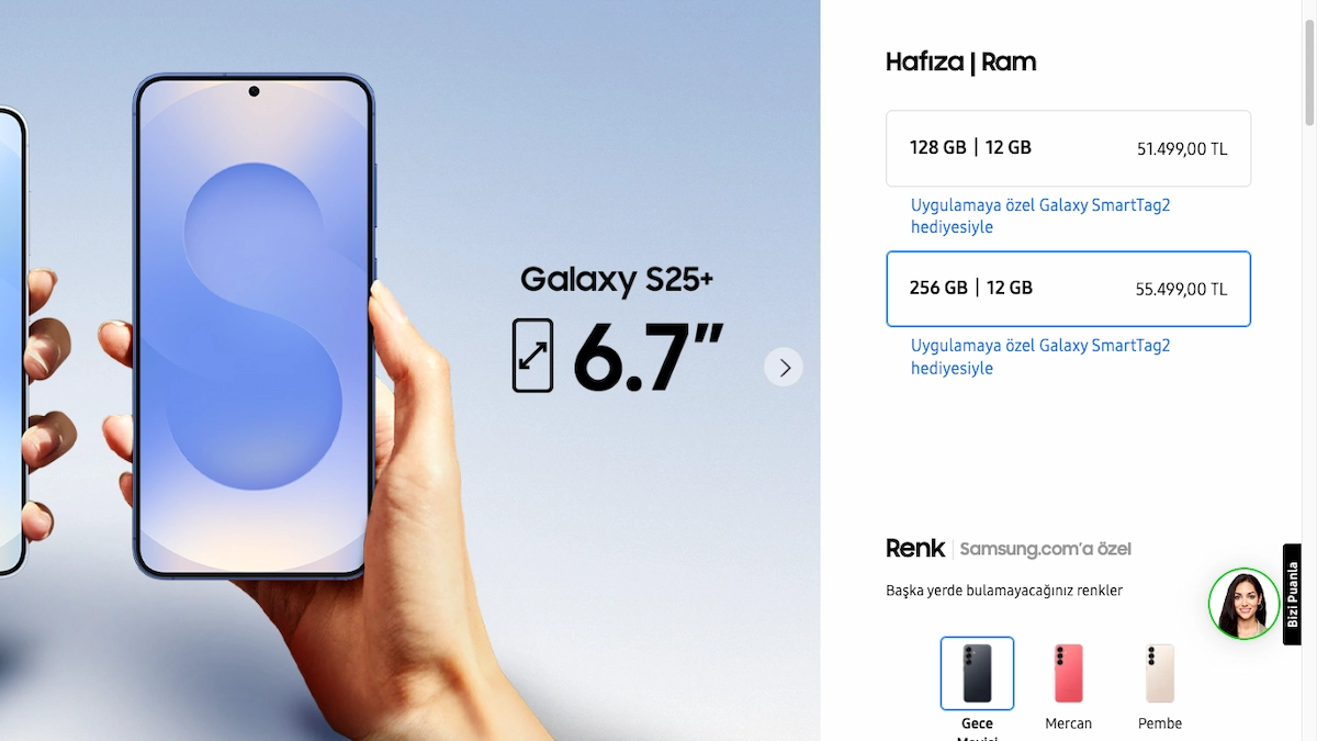 Samsung Galaxy S25 serisi Türkiye fiyatı