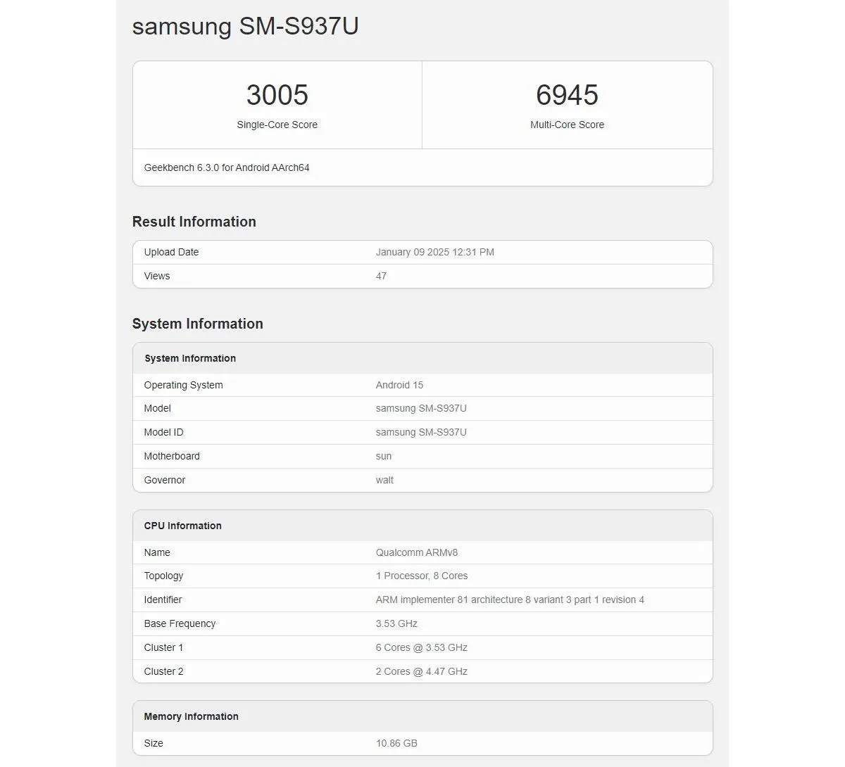 Samsung Galaxy S25 Slim'in performans testleri yapıldı!