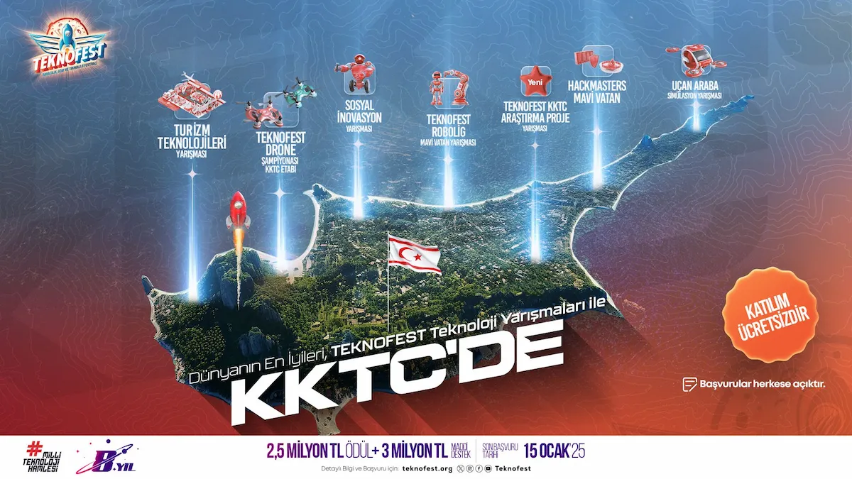 TEKNOFEST Kıbrıs'a geliyor