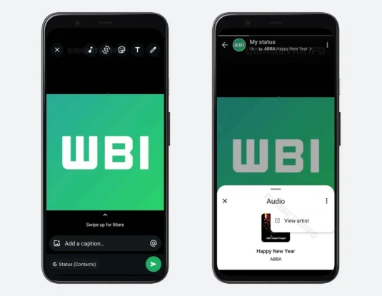 WhatsApp durumuna müzik eklenebilecek