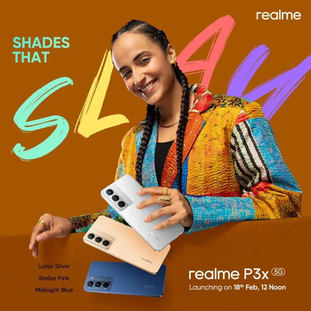 Realme P3x 18 Şubat'ta geliyor!