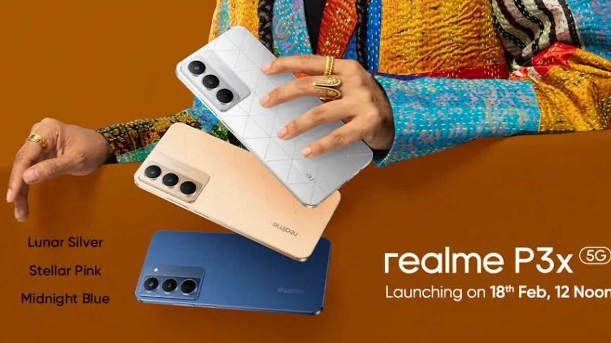 Realme P3x 18 Şubat'ta geliyor!