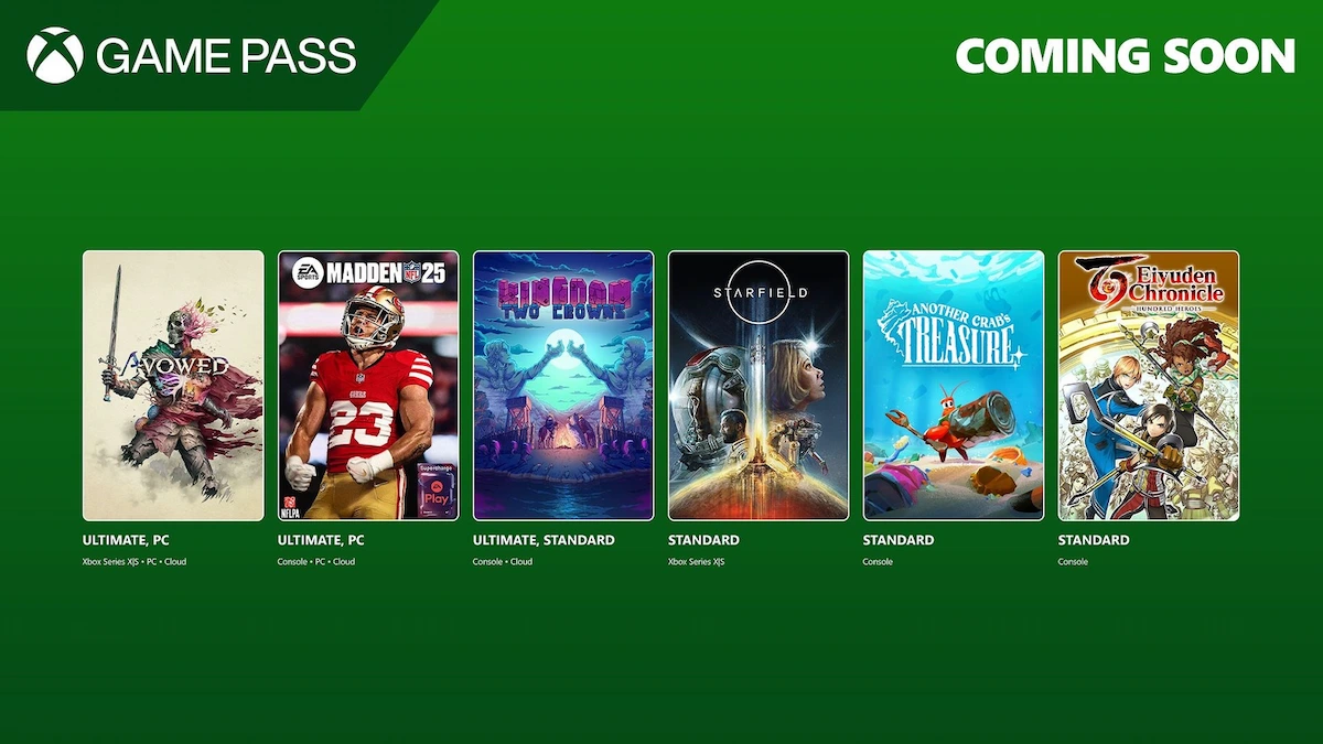 Xbox Game Pass’e 7 yeni oyun ekleniyor – Şubat 2025